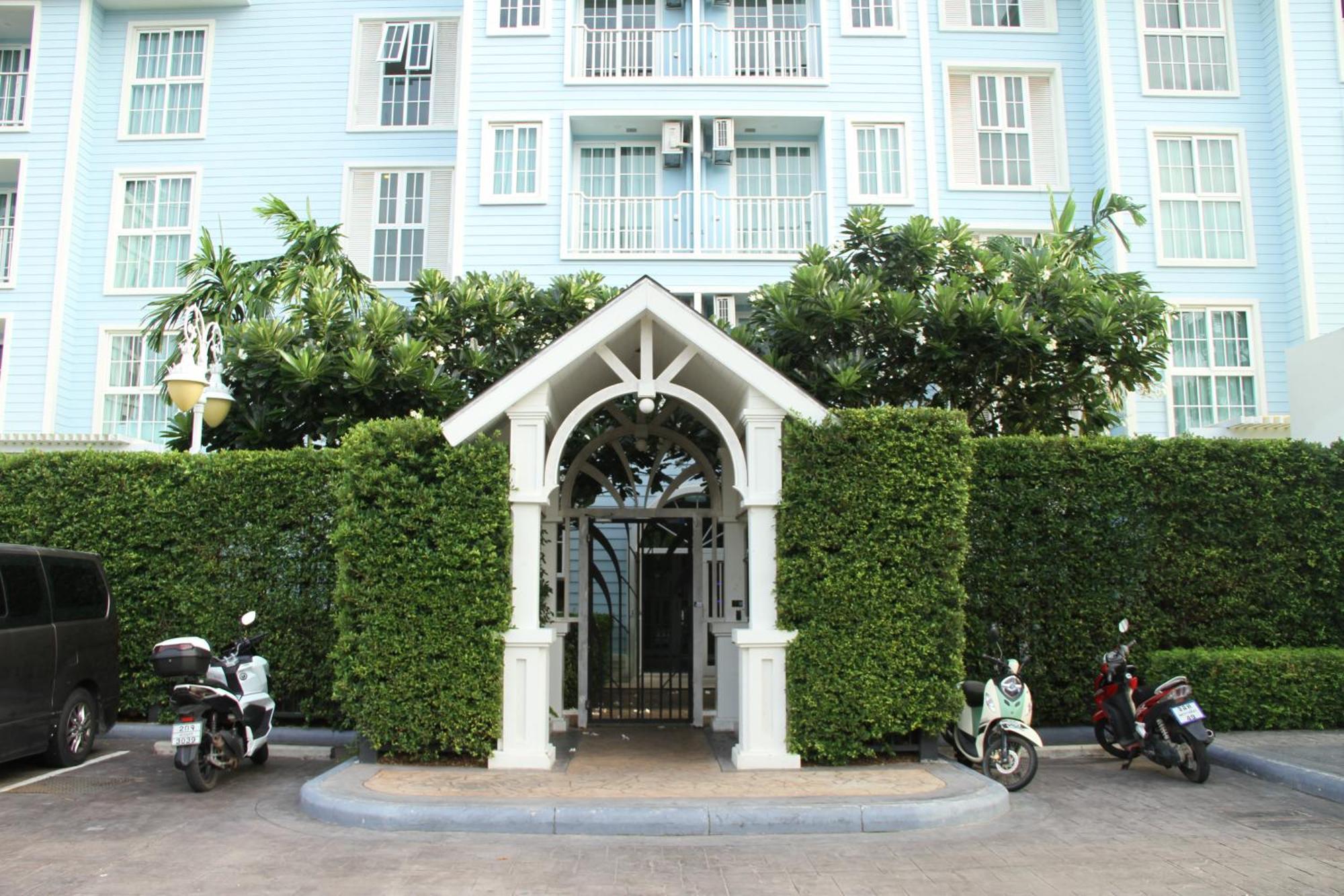 Grand Florida芭提雅带免费游泳池温泉和健身房和办公区水上花园公寓e208 นาจอมเทียน ภายนอก รูปภาพ