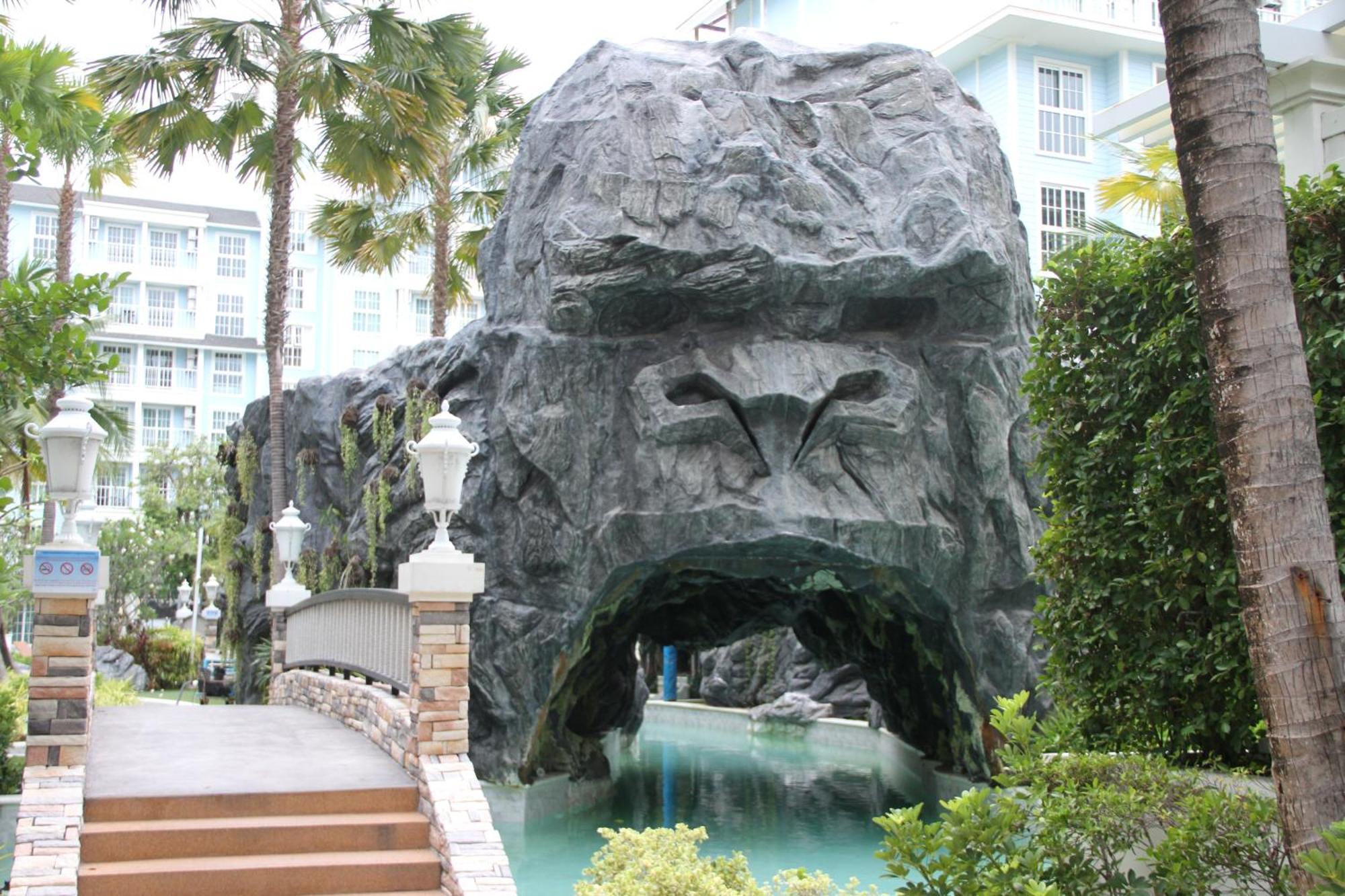 Grand Florida芭提雅带免费游泳池温泉和健身房和办公区水上花园公寓e208 นาจอมเทียน ภายนอก รูปภาพ