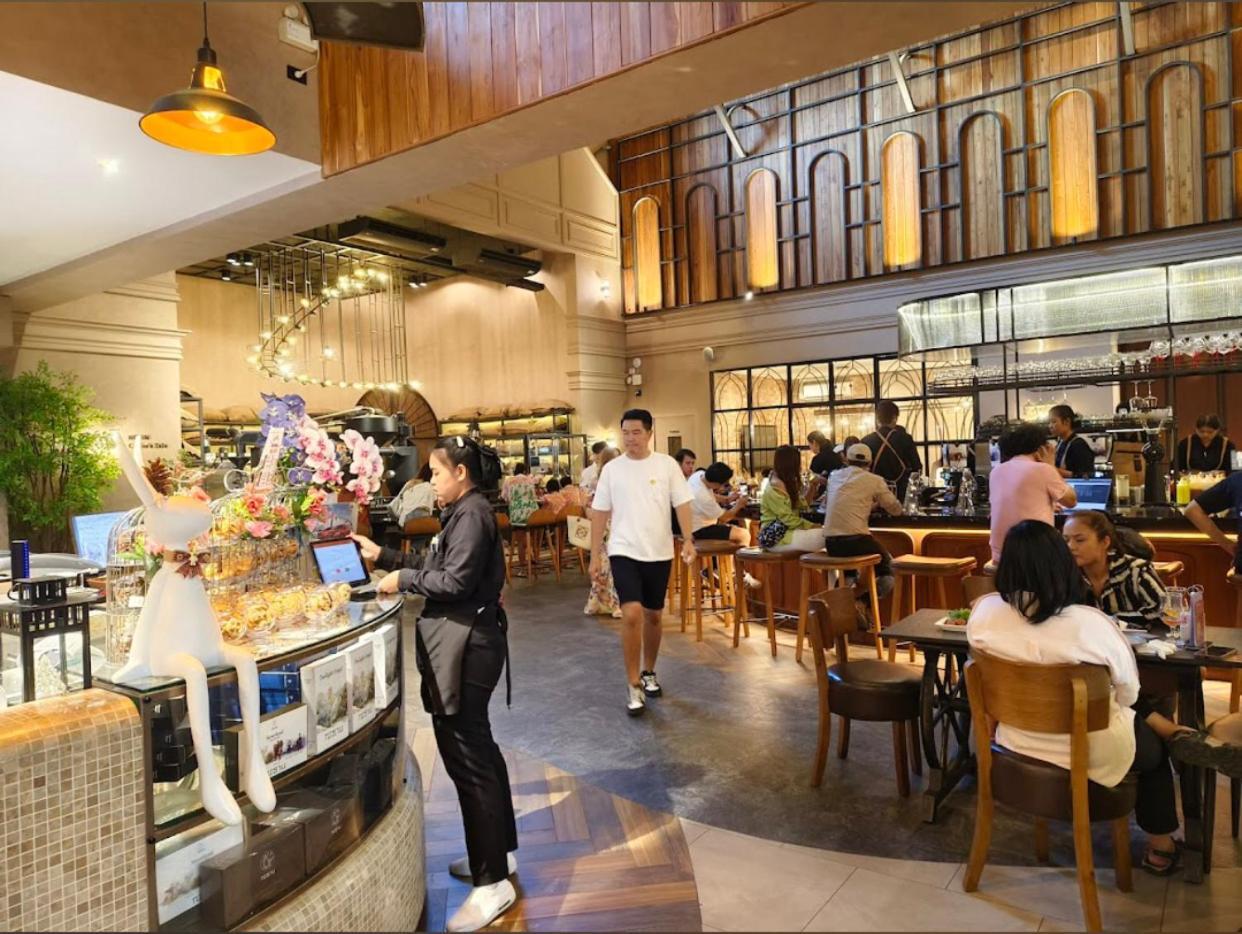 Grand Florida芭提雅带免费游泳池温泉和健身房和办公区水上花园公寓e208 นาจอมเทียน ภายนอก รูปภาพ